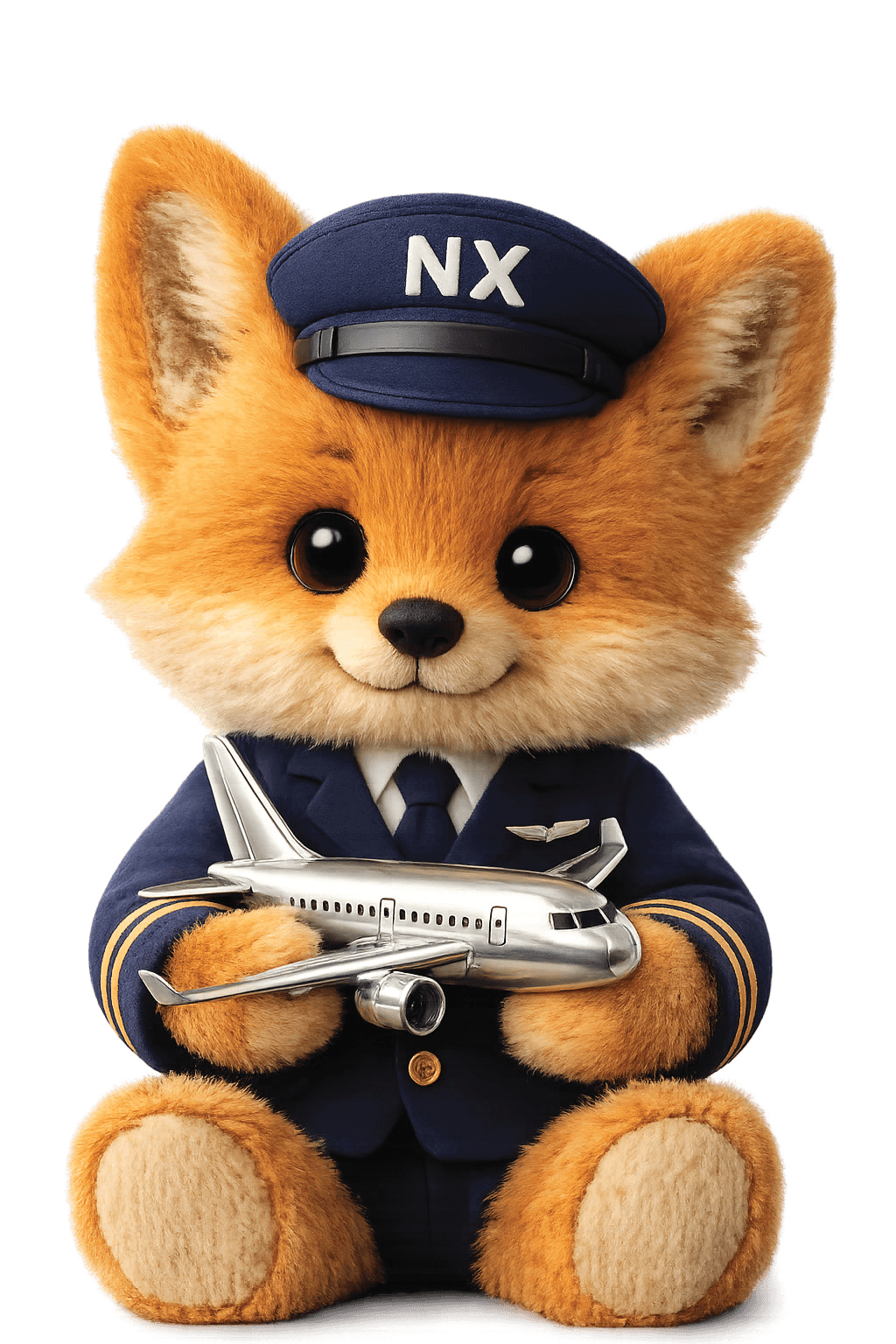 NX Jets mascot - Fox pilot
